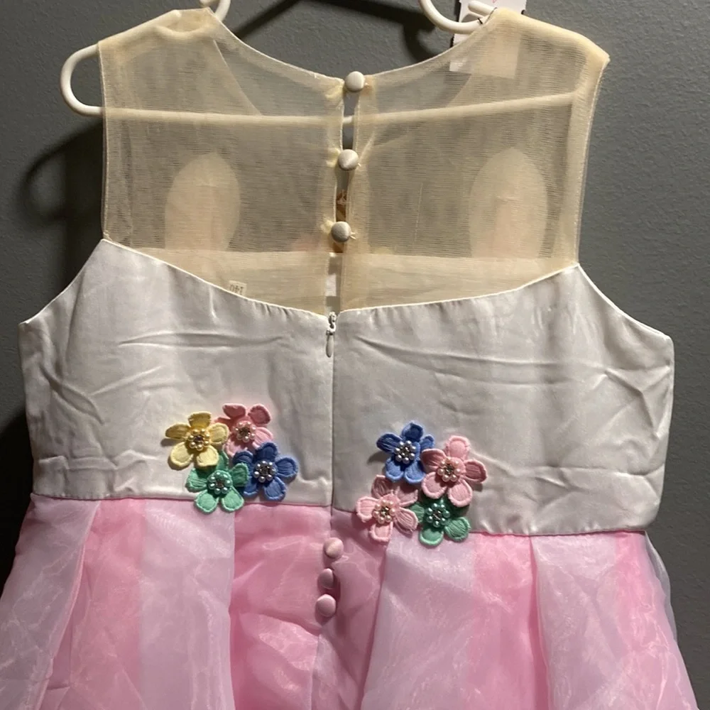 BRAND NEW GIRLS DRESS SIZE 10! NWT. SMOKE FREE HOME. - Picture 7 of 8